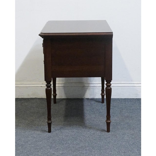 Ethan Allen Georgian Court Collection Solid Cherry Traditional Style 28" Nightstand 11-5206 For Sale - Image 10 of 13