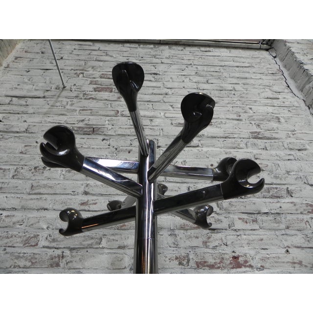 Mid-Century Modern French Chrome Coat Rack, 1960s For Sale - Image 13 of 15
