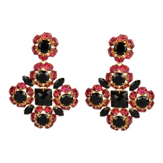 Fleur Earrings, a pair For Sale