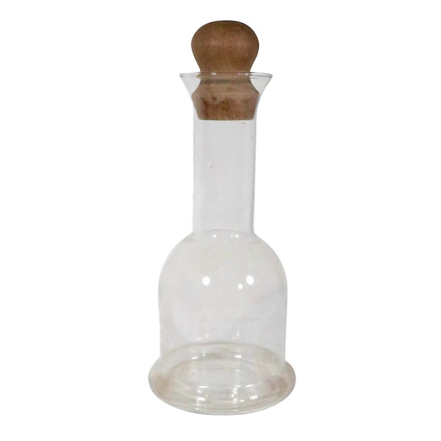 Mid-Century Modern Mid 20th Century Mid Century Danish Modern Wine Carafe by Gunnar Cyren for Dansk For Sale - Image 3 of 6