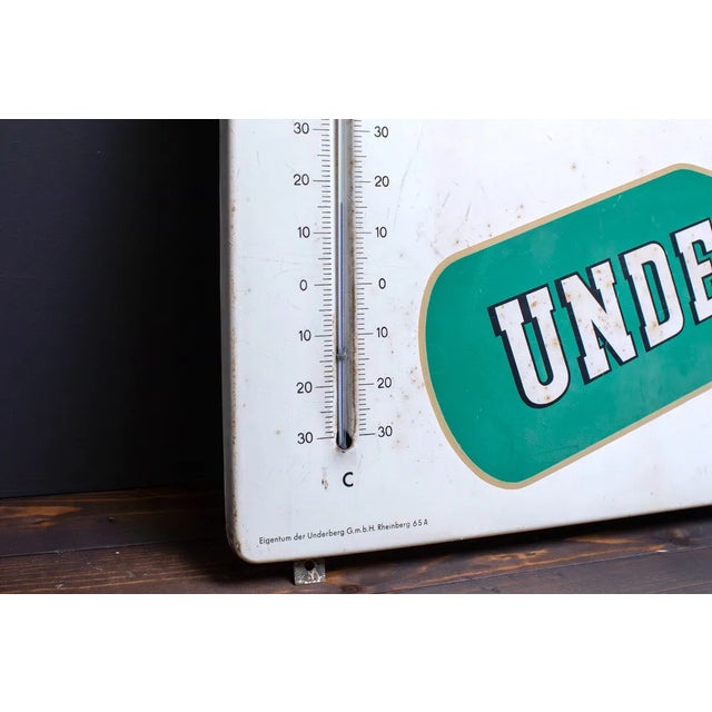German Underberg Advertising Sign For Sale - Image 6 of 8