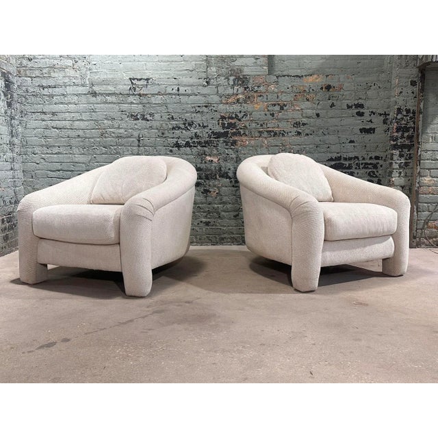 Pair Preview Tripod Lounge Chairs, 1980 For Sale In Chicago - Image 6 of 11