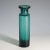 Glass Vintage Petrol Colored Glass Vase by Ichendorfer Glassworks Ca. 1960s For Sale - Image 7 of 7