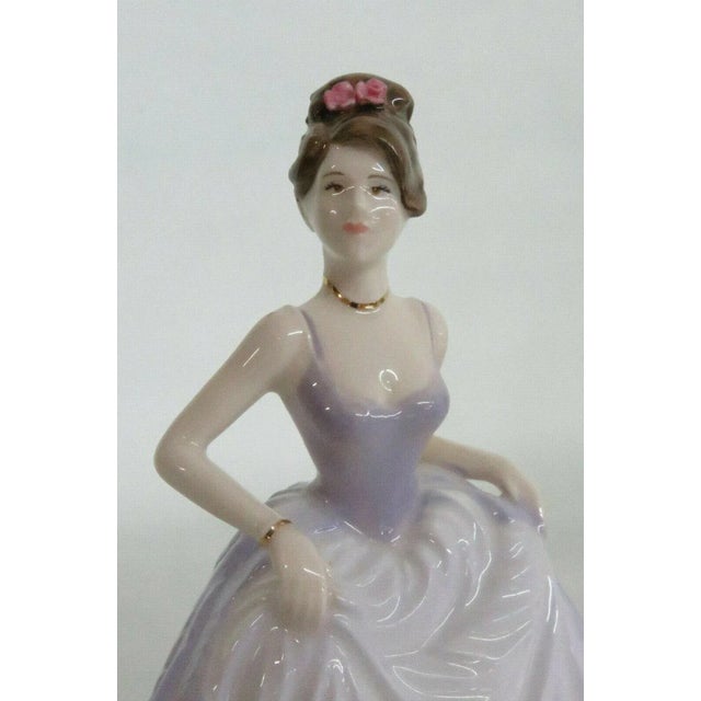 Coalport Good Luck English Bone China Porcelain Small Figurine For Sale - Image 10 of 11