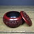 1980s Cinnabar Lacquer Carved Go Chess Bowl / Jar With Peony Motif For Sale - Image 4 of 7
