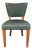 Mid Century Modern Upholstered Side/Desk Chair For Sale