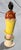 Ceramic Vintage Chinese Statue Beautifully Detailed Figurine Hand-Painted Porcelain Asian Decor For Sale - Image 7 of 8