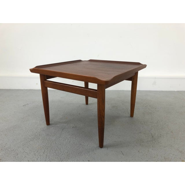 Wood Coffee Table by K. Østervig for Jason Moberner, 1960s For Sale - Image 7 of 13