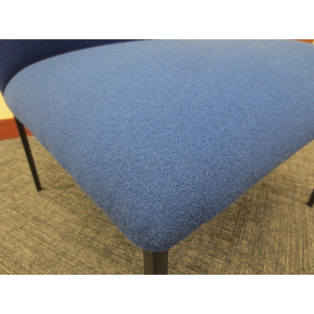Modern Fogia Tondo Lounge Chair in Blue For Sale - Image 3 of 7