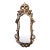 1990s Hollywood Regency Ornate Italian Grand Tour Style Giltwood Mirror For Sale