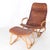 Light Yellow Set of Chaise Lounge and Ottoman by De Yuruzu Yamakawa, 1970s For Sale - Image 8 of 17