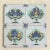 19th Century, Delft Hand-Painted Wall Tiles, Set of Four For Sale - Image 9 of 9