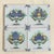 19th Century Hand-Painted Delft Wall Tiles, Set of Four For Sale - Image 9 of 9