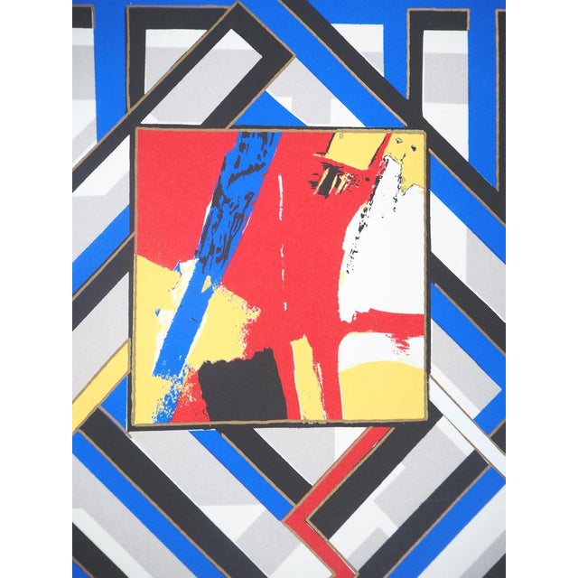 Oscari Nivese, Jeu d'optique, Screen Print For Sale - Image 5 of 8