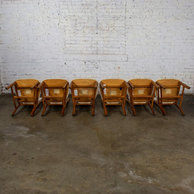 Late 20th Century Scandinavian Modern Teak Dining Chairs by Skovby Furniture Set of 6 For Sale - Image 16 of 18