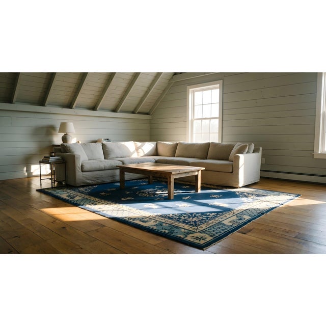 Antique Chinese Peking Rug For Sale - Image 14 of 15