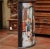 Red 18th Century Italian Painted Corner Cabinet With Biblical Court Scene For Sale - Image 8 of 10