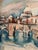 1960s Probably Vargg Hans, Castel Sant'angelo St. Peter's Basilica, 1965, Oil on Board For Sale - Image 5 of 13