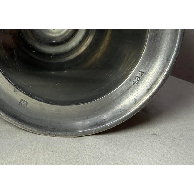 Antique 1882 Engraved Pewter College Football Junior 5 Tankard Trophy Stein Mug For Sale - Image 17 of 17