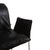 Mexico Chairs in Black Leather and Chrome from KFF For Sale - Image 4 of 16