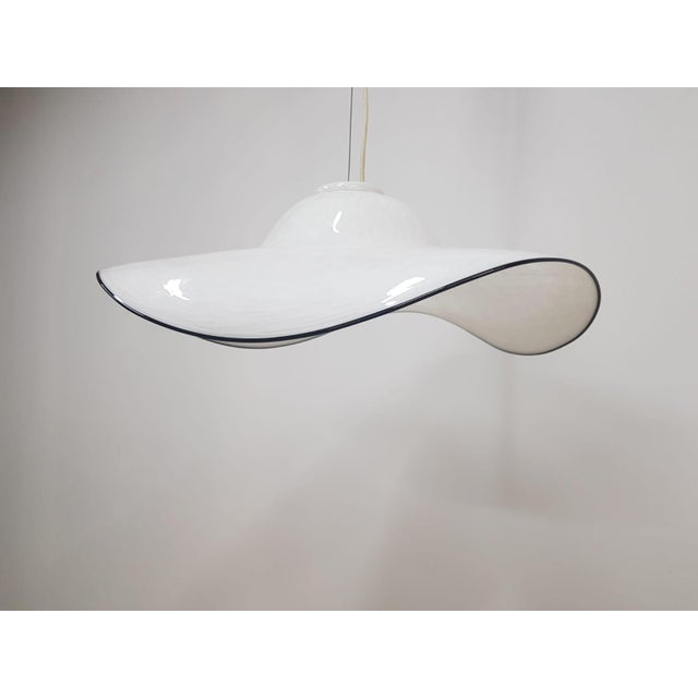 Mid-Century Modern Vintage Italian Hanging Lamp from Murano, 1960s For Sale - Image 3 of 18