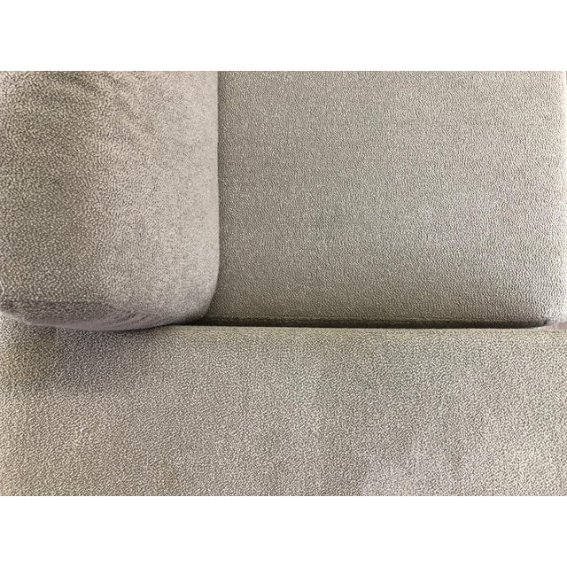 Ligne Roset Styled Sectional Modern Sofa With Chrome Base For Sale - Image 11 of 13