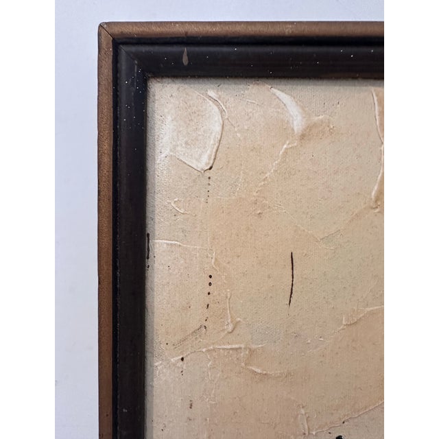 Mid-Century Abstract Painting For Sale In Miami - Image 6 of 12