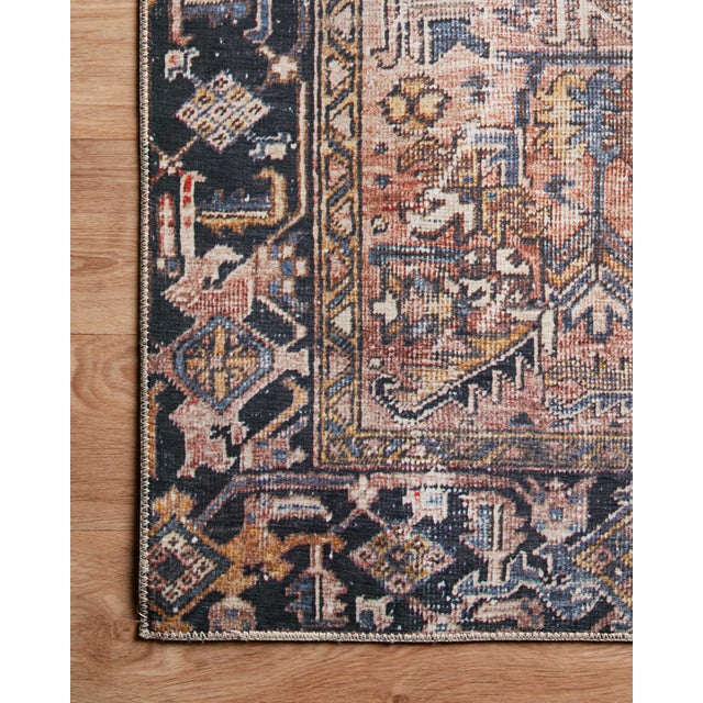 Loloi Rugs Chris Loves Julia x Loloi Jules Terracotta / Multi 2'-6" x 12'-0" Runner Rug For Sale - Image 4 of 5