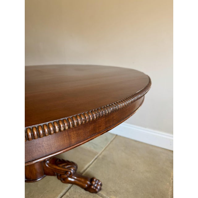 Antique Victorian Mahogany Dining Table, 1870 For Sale - Image 6 of 8