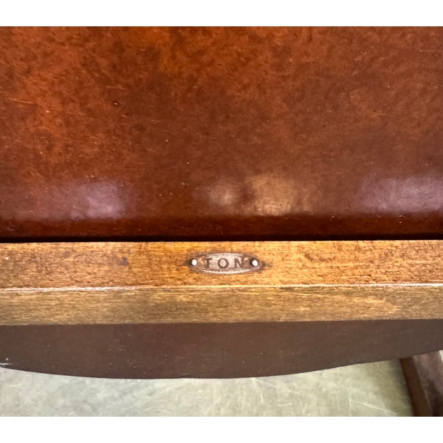 Vintage 3-Seat Cinema Theatre Bench from Ton, 1960s For Sale - Image 12 of 16