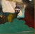 A Piece of Heaven" Abstract Oil Painting on Canvas, Signed, 48x48 For Sale In San Francisco - Image 6 of 7