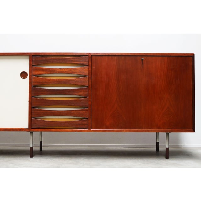 Model 29A Triennale Sideboard in Teak by Arne Vodder for Sibast, Denmark, 1958 For Sale - Image 12 of 16