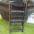 Mid Century Vintage Chinoiserie Black Painted Bamboo Folding Chair For Sale In Los Angeles - Image 6 of 6