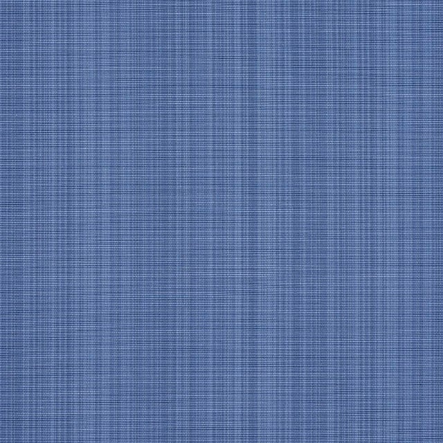 Schumacher Schumacher X Mark D. Sikes Gracie Solid Strie Fabric In Cobalt For Sale - Image 4 of 5
