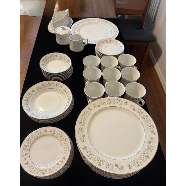 1960s Imperial China W. Dalton 745 Wild Flower Dishes - Set of 39 For Sale - Image 18 of 18