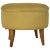 1950s Upholstered Ottoman For Sale