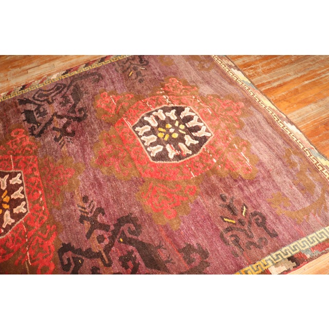 Turkish Kars gallery size rug dated 1973 Details rug no. j3714 size 6' 8" x 12' 7" (203 x 384 cm) Kars is a village...