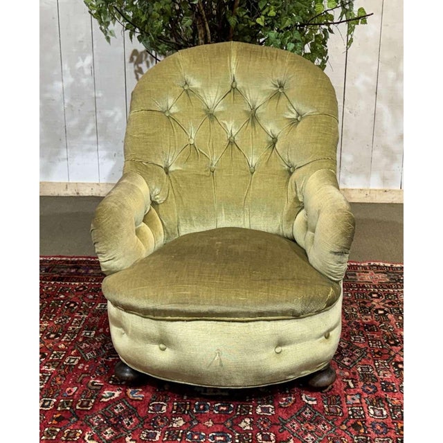 English Chaise Longue, Late 19th Century For Sale - Image 10 of 12