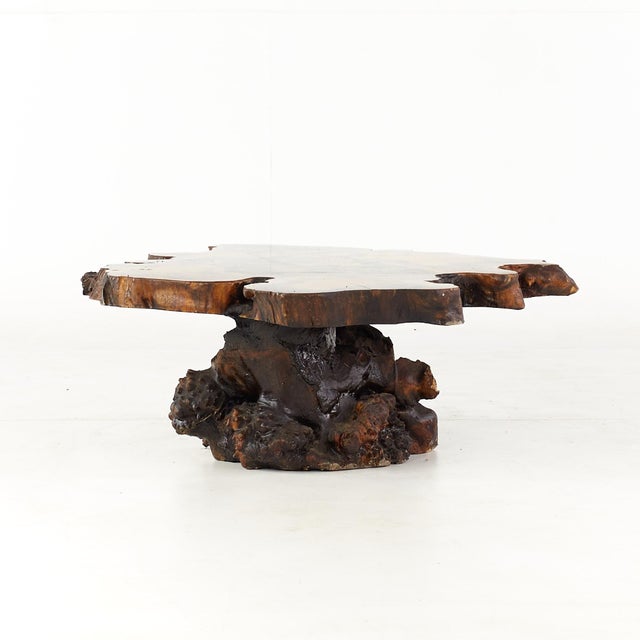 Nakashima Style Mid Century Live Edge Coffee Table Chairish
