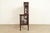 Charles Rohlfs Antique Arts & Crafts Carved Mahogany Sideboard or Bar Cabinet With Leaded Glass Doors, Circa 1900 For Sale - Image 12 of 15