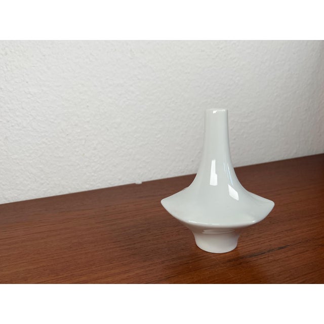 Vintage German Ceramic Vase from Fürstenberg, 1970s For Sale - Image 5 of 13