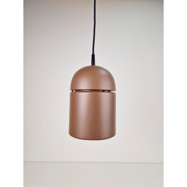 Vintage Uni Pendant Lamps by Vagn Dyring for Nordisk Solar, 1970s, Set of 2 For Sale - Image 3 of 13
