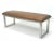 Vintage Leather Bench,1940s For Sale - Image 10 of 10
