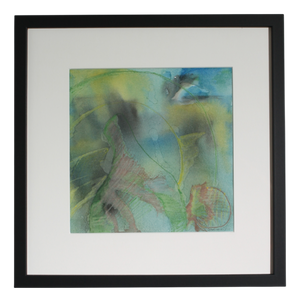 Abstract Still Life #1, 2010, Pastel & Watercolor & Paper