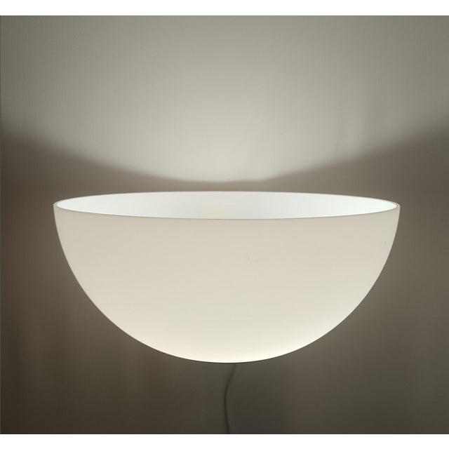 Sensational and extremely rare wall sconce of extra large size, crafted in the legendary "GlassHutte Limburg-Germany"...