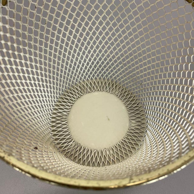 White Flower Pots attributed to Mathieu Matégot, France, 1950, Set of 2 For Sale - Image 8 of 18