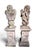 Italian Artist, Cherub Sculptures on Pedestals, 19th Century, Terracotta, Set of 2 For Sale - Image 11 of 12