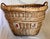 Large Antique French Wicker Champagne Harvest Basket For Sale - Image 12 of 18