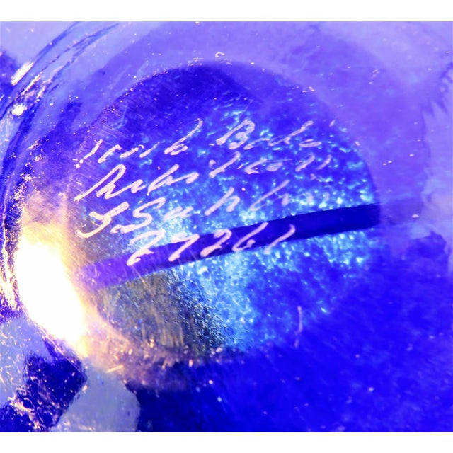 Kosta Boda Glass Shallow Bowls, Set of 2 For Sale In Los Angeles - Image 6 of 7