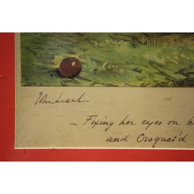 Printmaking Materials "A Nice Game for Two or More" Chromolithograph For Sale - Image 7 of 9